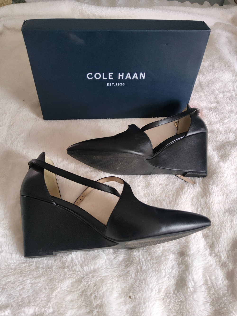 COLE HAAN Wedge Slingbacks